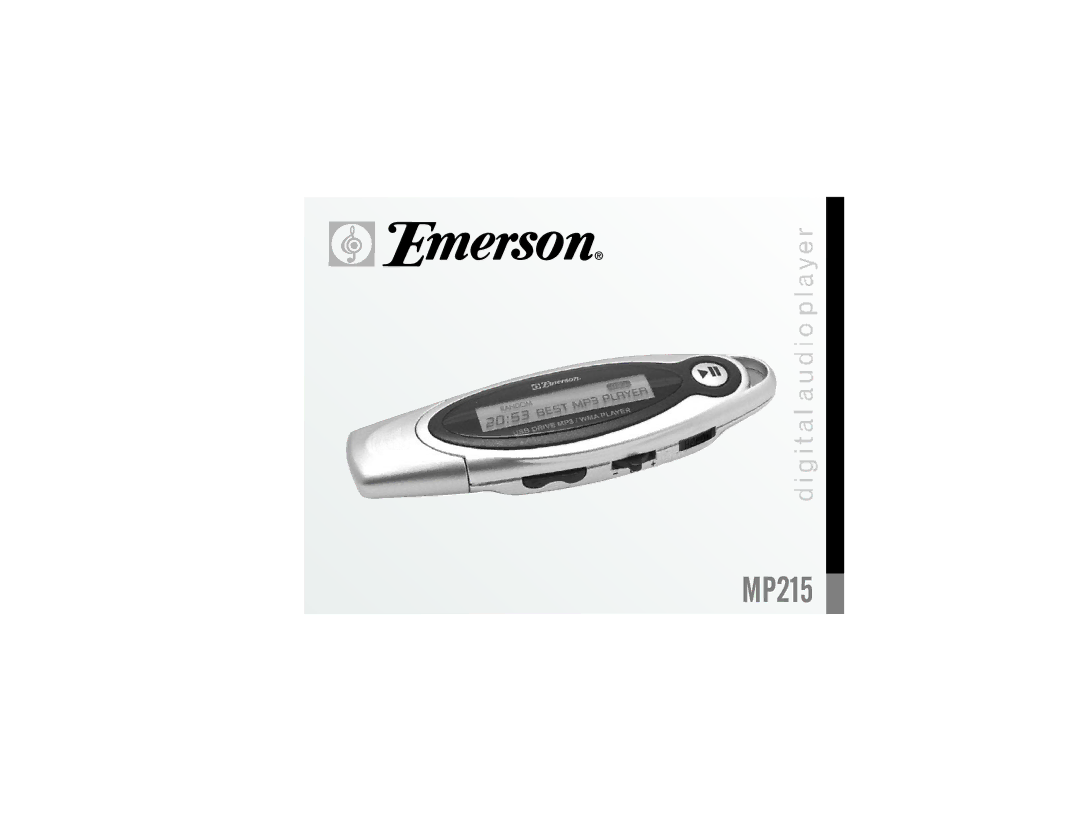 Emerson MP215 manual 