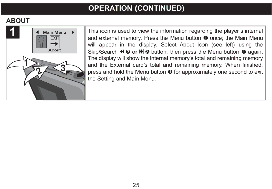 Emerson MP250 owner manual About 