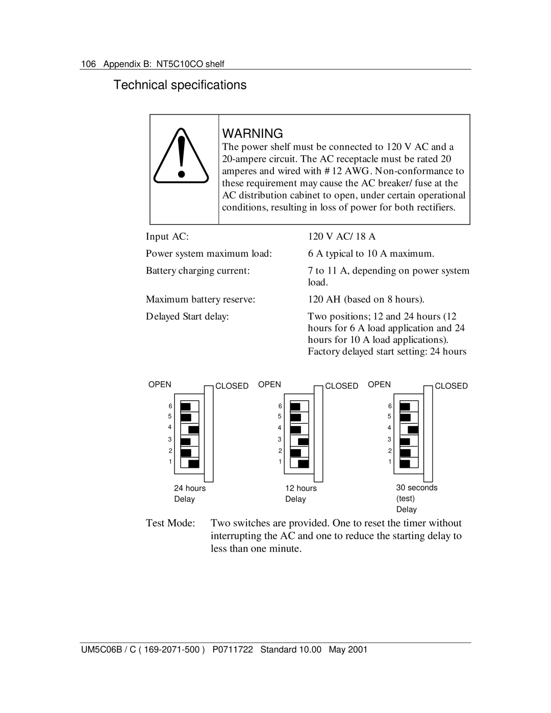 Emerson MPR15 Series, MPR25 user manual Technical specifications 