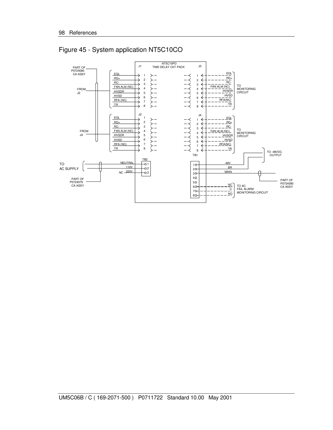 Emerson MPR15 Series, MPR25 user manual System application NT5C10CO 