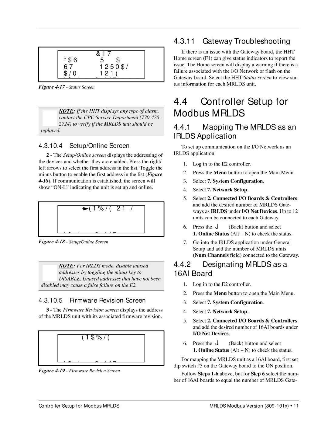 Emerson MRLDS Controller Setup for Modbus Mrlds, Gateway Troubleshooting, Mapping The Mrlds as an Irlds Application 