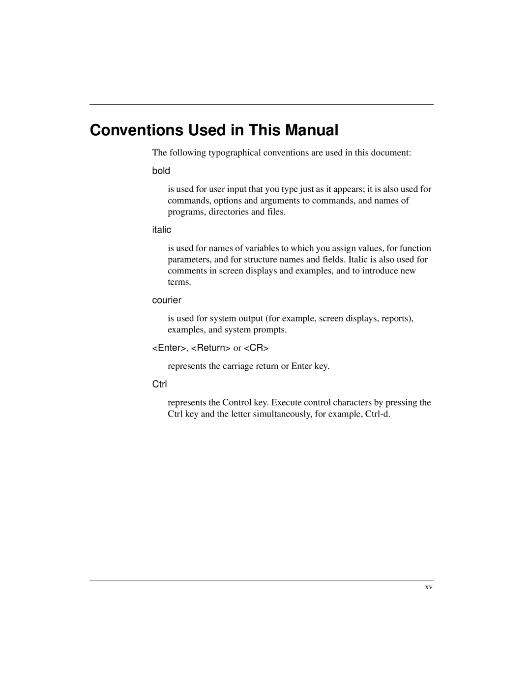 Emerson MVME6100 manual Conventions Used in This Manual, Bold 