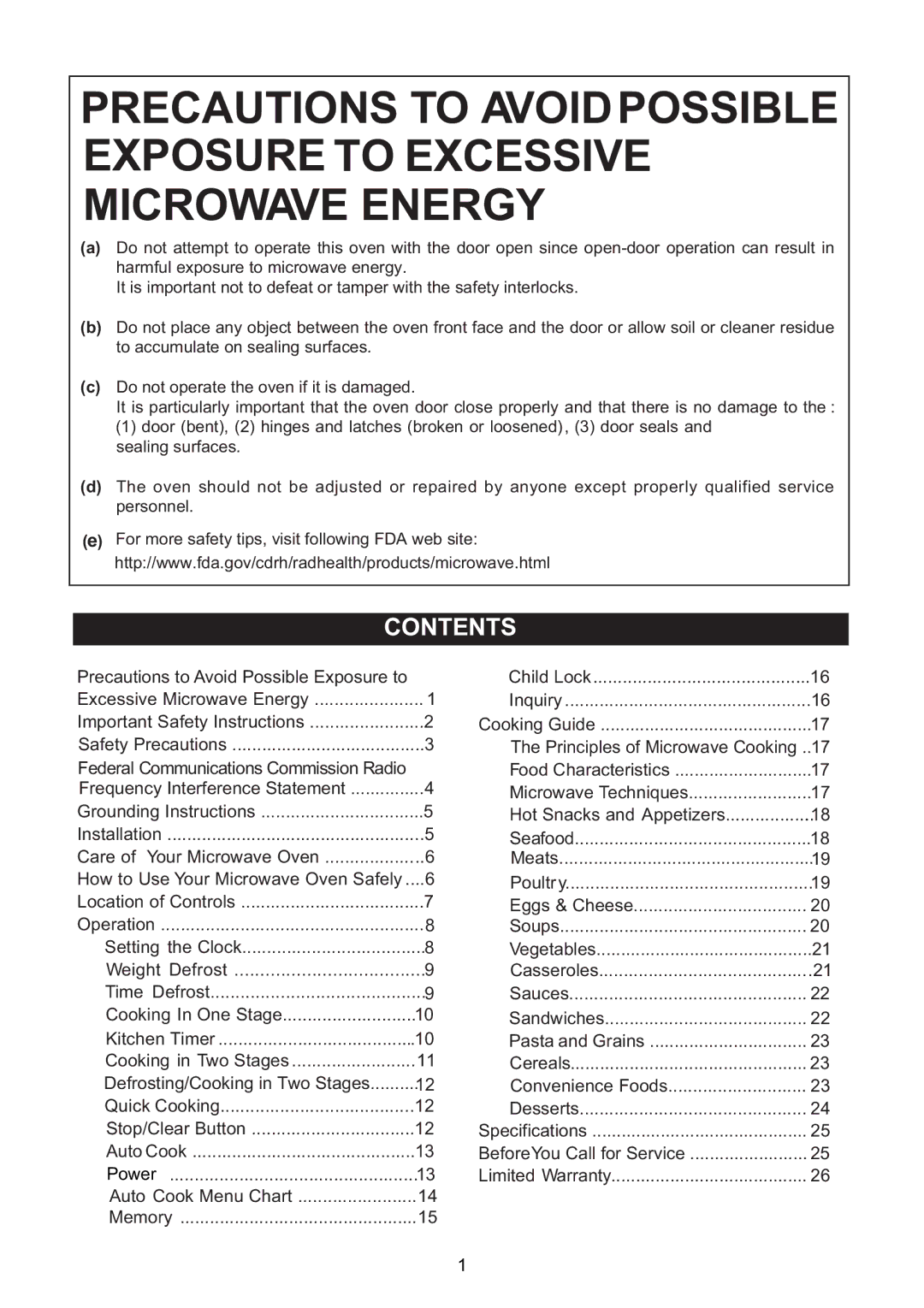 Emerson MW1119W owner manual 35&$87,21672$92,3266,%/ 32685 72&66,9 0,&52$915 