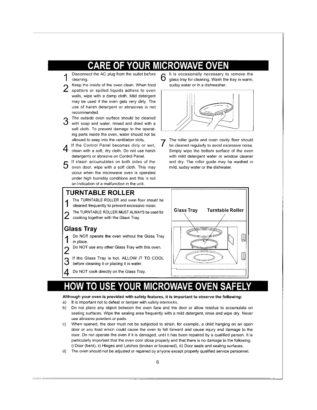 Emerson MW8119SB manual 