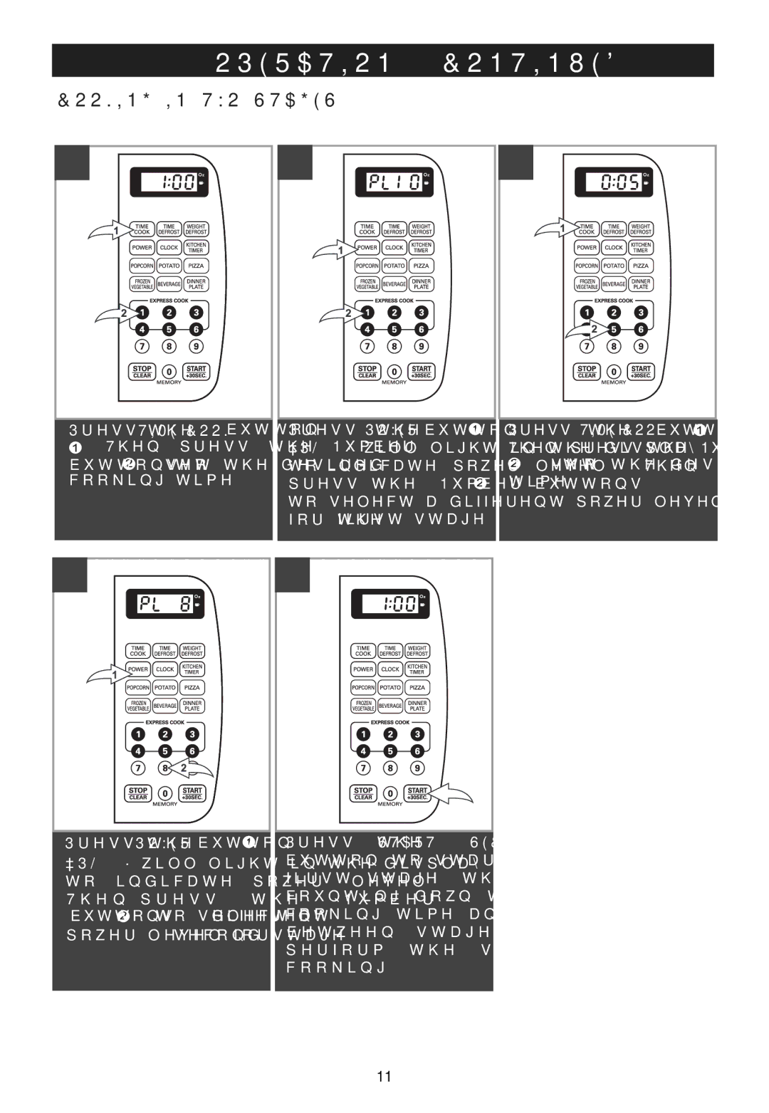 Emerson MW9339SB owner manual 22.,1*,17267$*6, Iru WkhIluvwVwdjh 