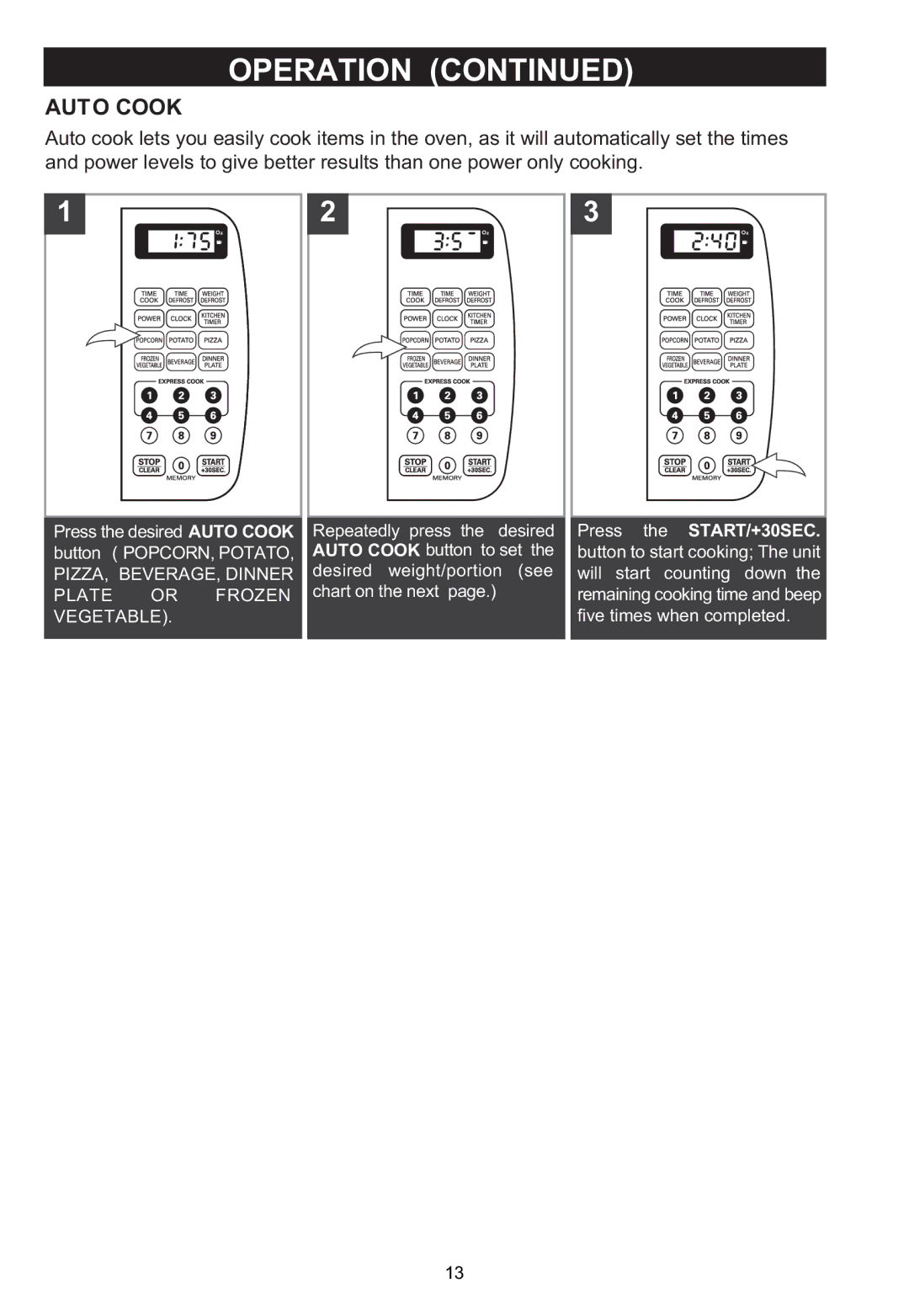 Emerson MW9339SB owner manual $872&22 