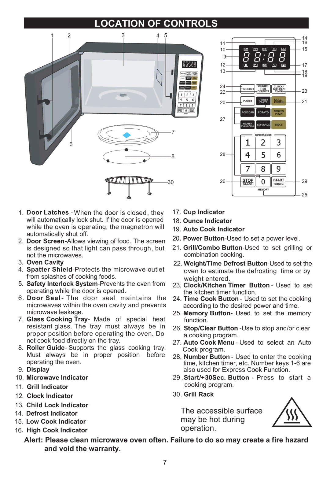 Emerson MWG9115SL, 1100W owner manual $7,212&21752/6, $Xwr&Rrn,Qglfdwru 