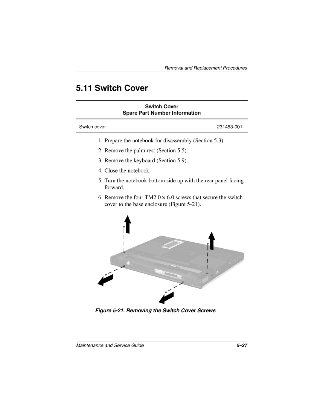 Emerson N410C, N400C manual Switch Cover Spare Part Number Information 