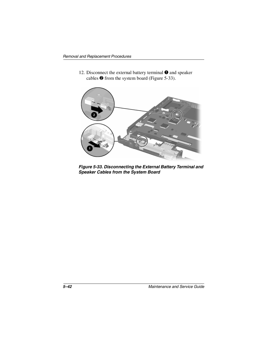 Emerson N400C, N410C manual Removal and Replacement Procedures 