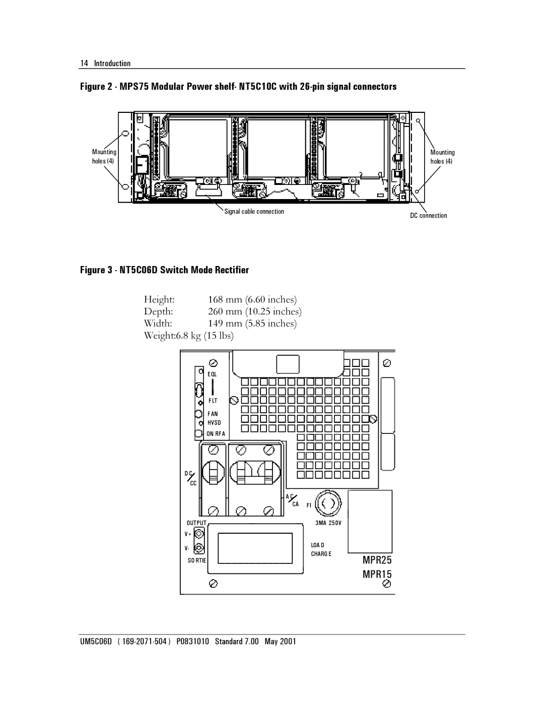 Emerson user manual NT5C06D Switch Mode Rectifier 