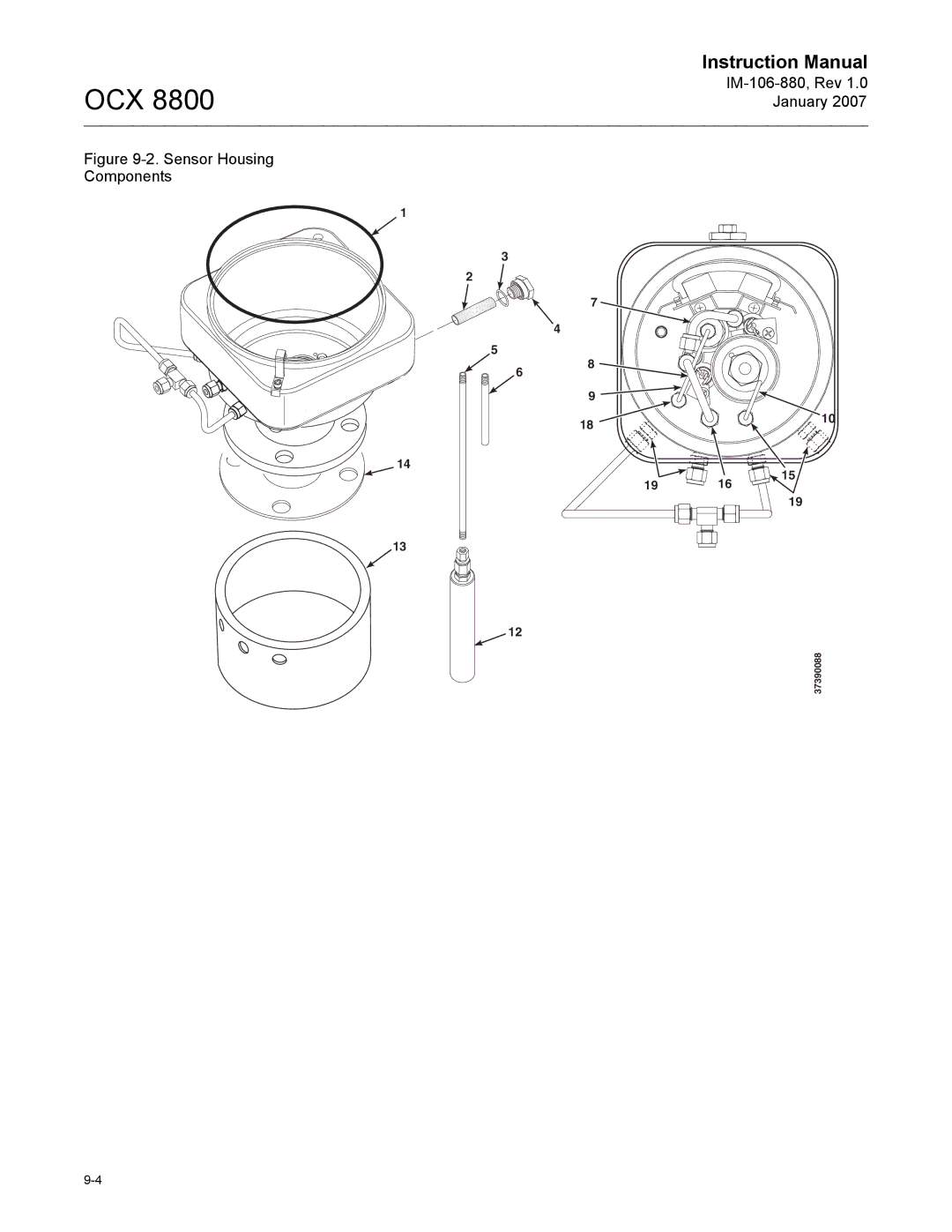 Emerson OCX 8800 instruction manual 37390088 