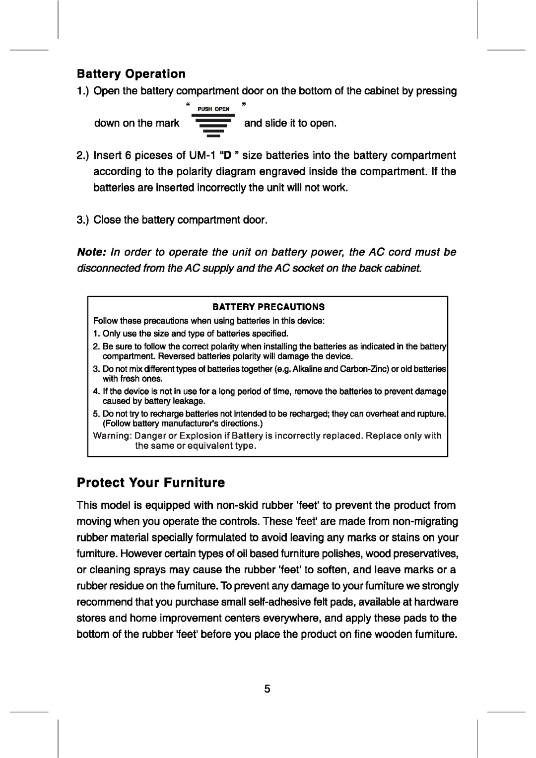 Emerson PD1950 manual 