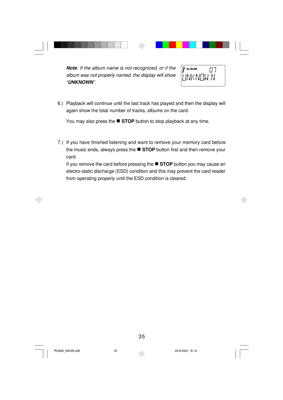 Emerson owner manual PD3689062005.p65 20/6/2005 