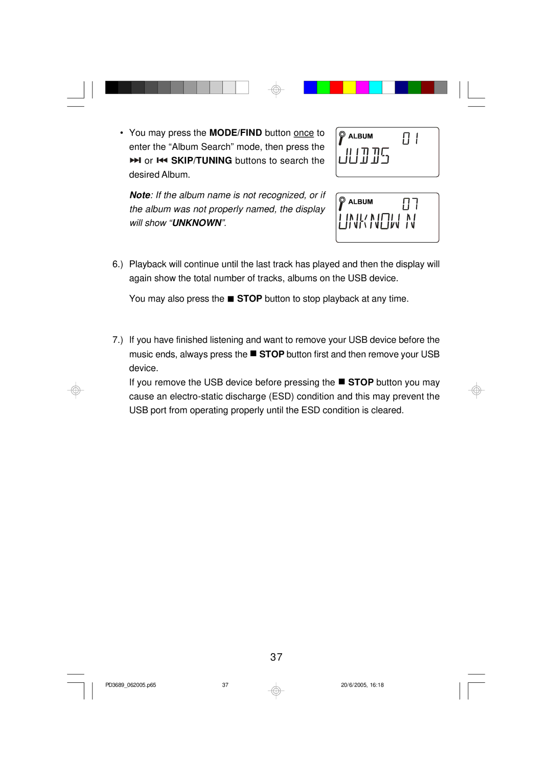 Emerson owner manual PD3689062005.p65 20/6/2005 