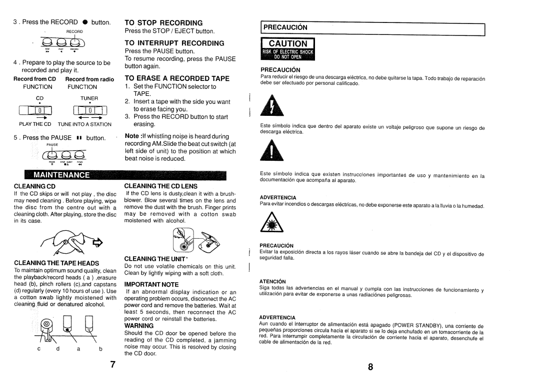 Emerson PD6511 manual 