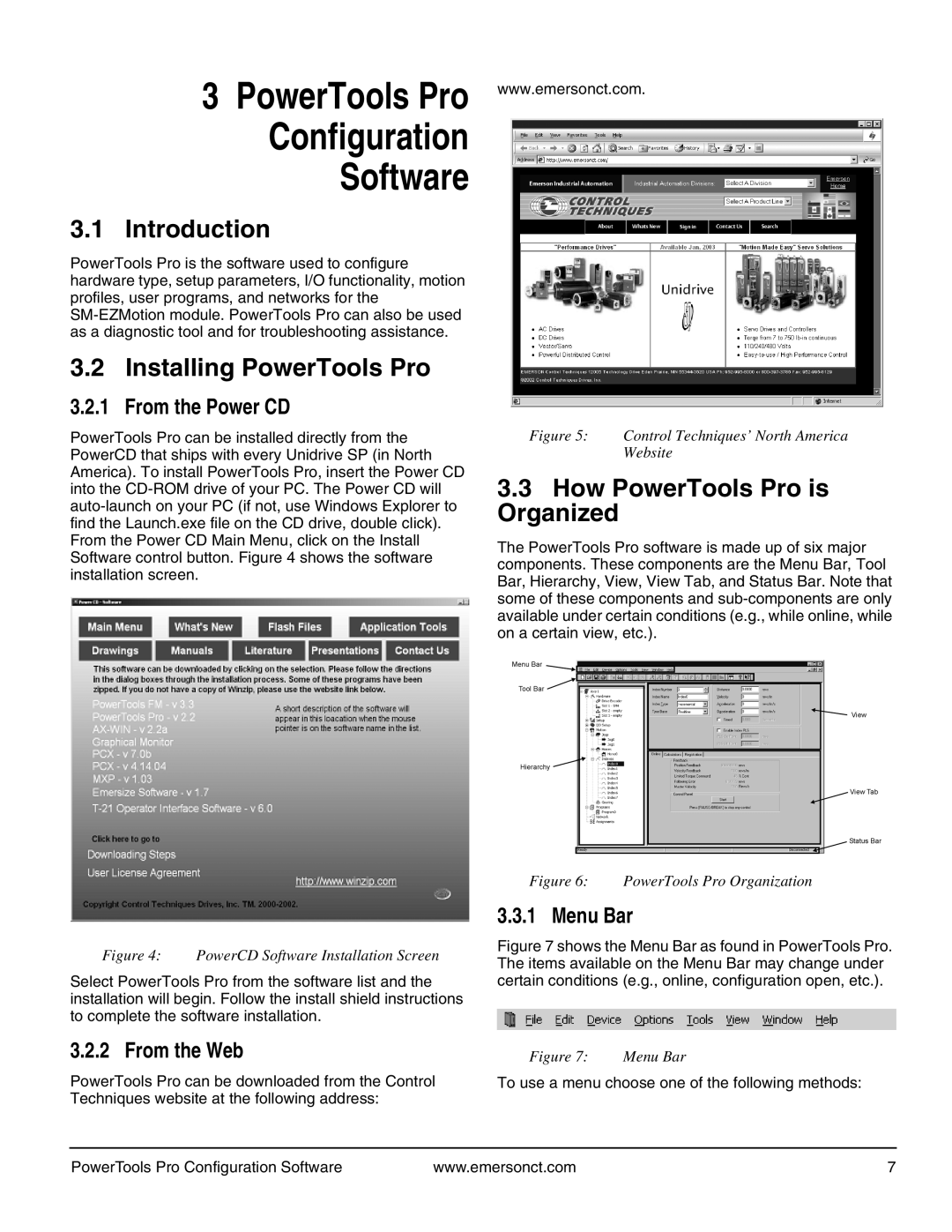 Emerson P/N 400361-00 manual Installing PowerTools Pro, How PowerTools Pro is Organized, From the Power CD, From the Web 