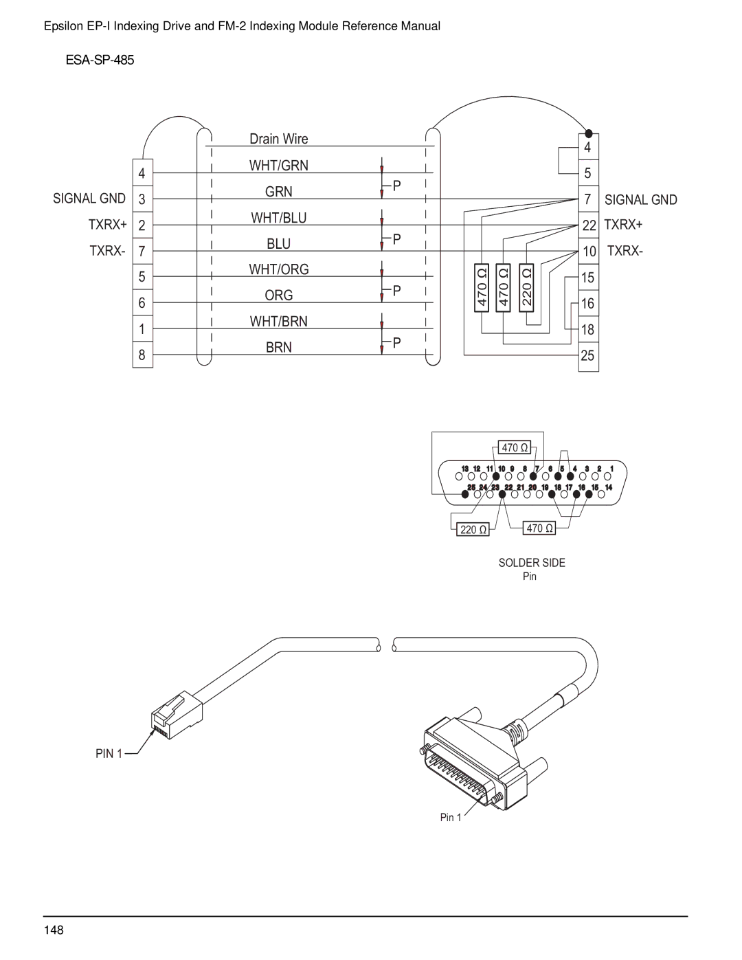 Emerson P/N 400518-02 manual ESA-SP-485 