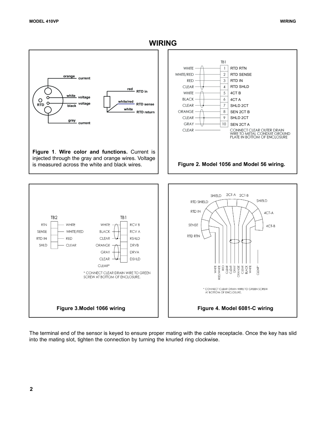Emerson PN 51A-410VP instruction sheet Wiring 