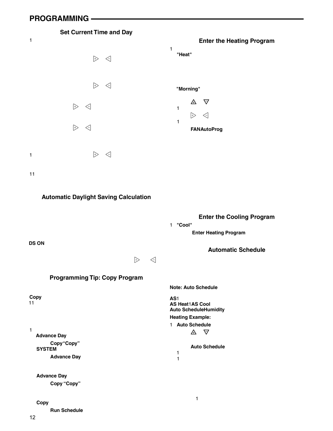 Emerson Process Management 1F95-1291 specifications Programming 