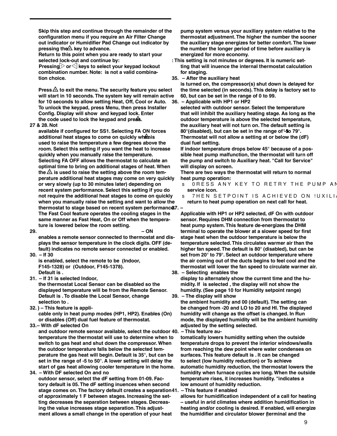 Emerson Process Management 1F95-1291 specifications Record the number you select for future use 