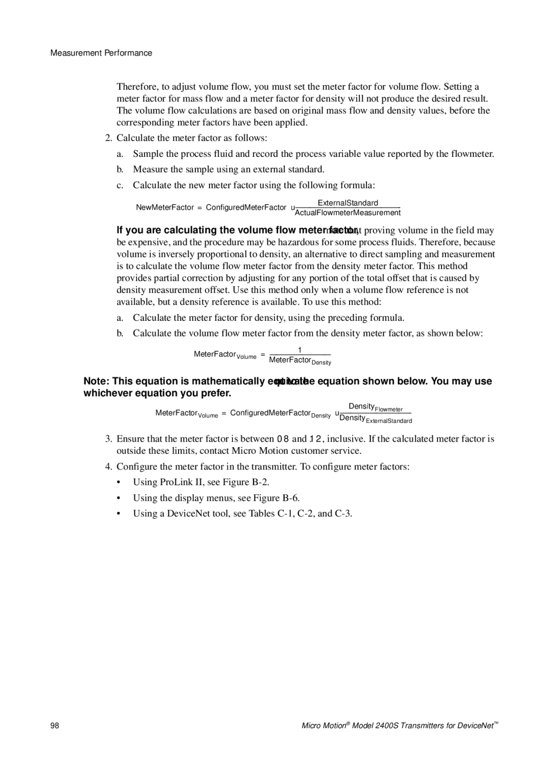 Emerson Process Management 2400S manual ⋅ ExternalStandard 