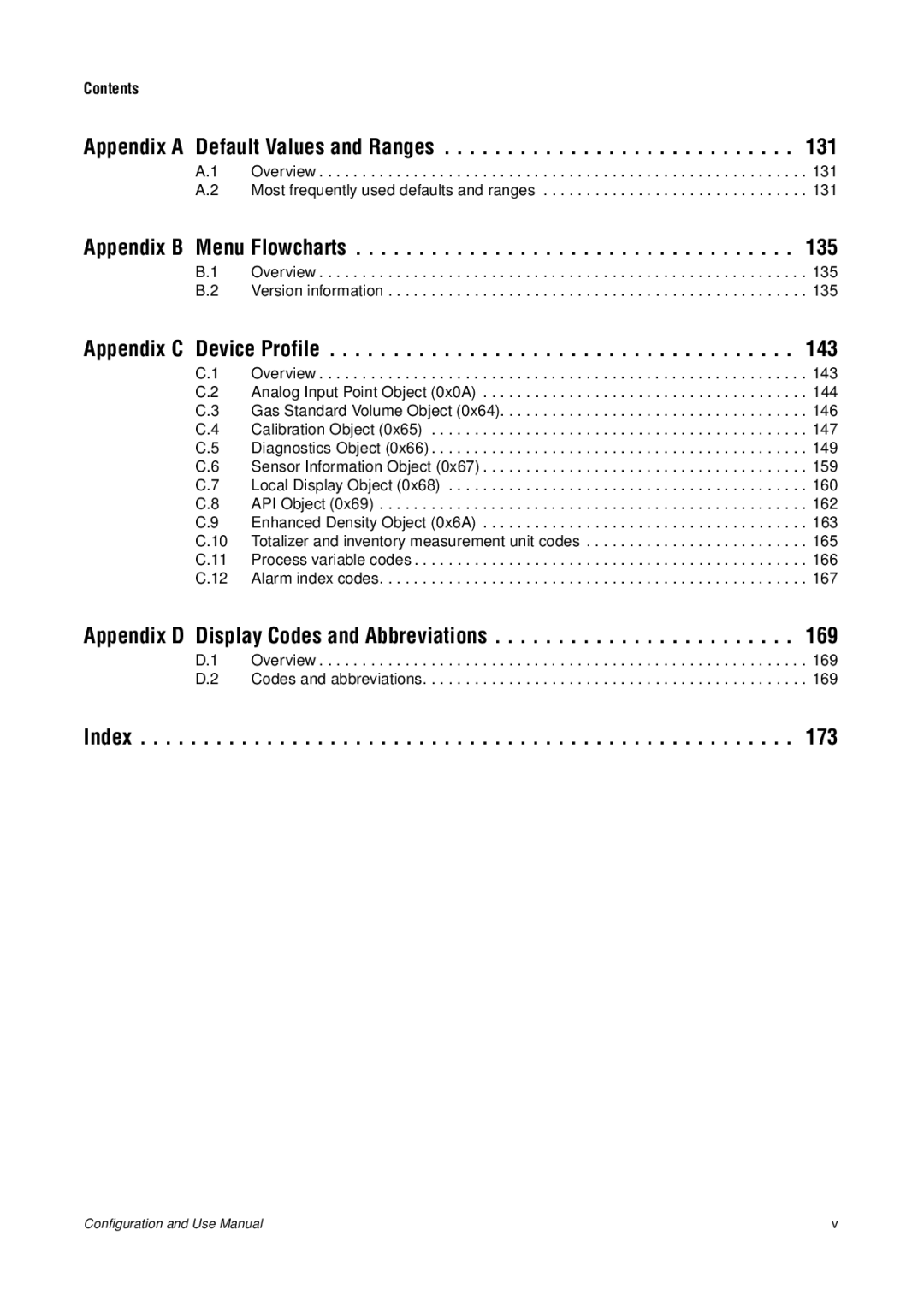 Emerson Process Management 2400S manual Appendix a Default Values and Ranges 