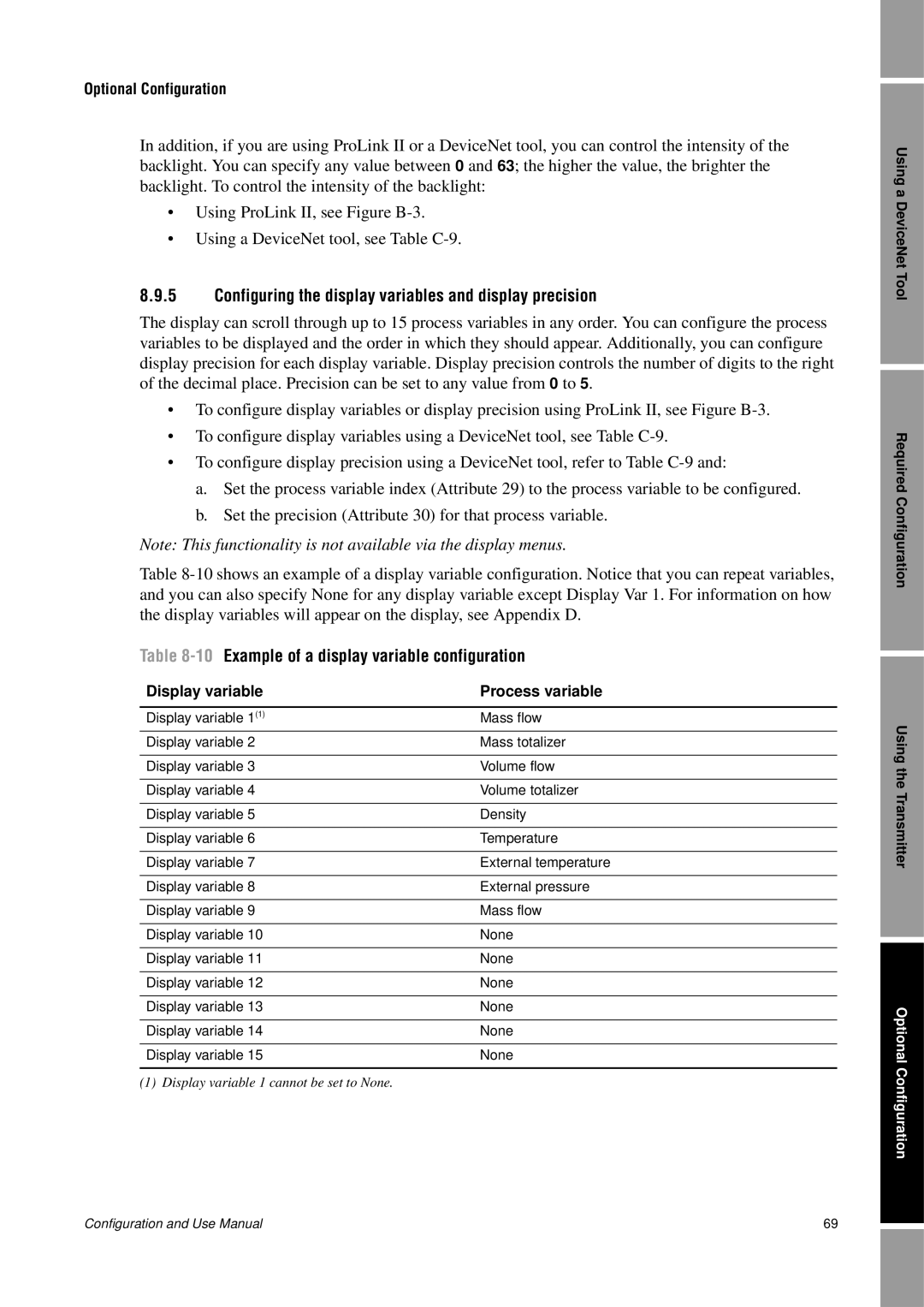Emerson Process Management 2400S manual •Using ProLink II, see Figure B-3 