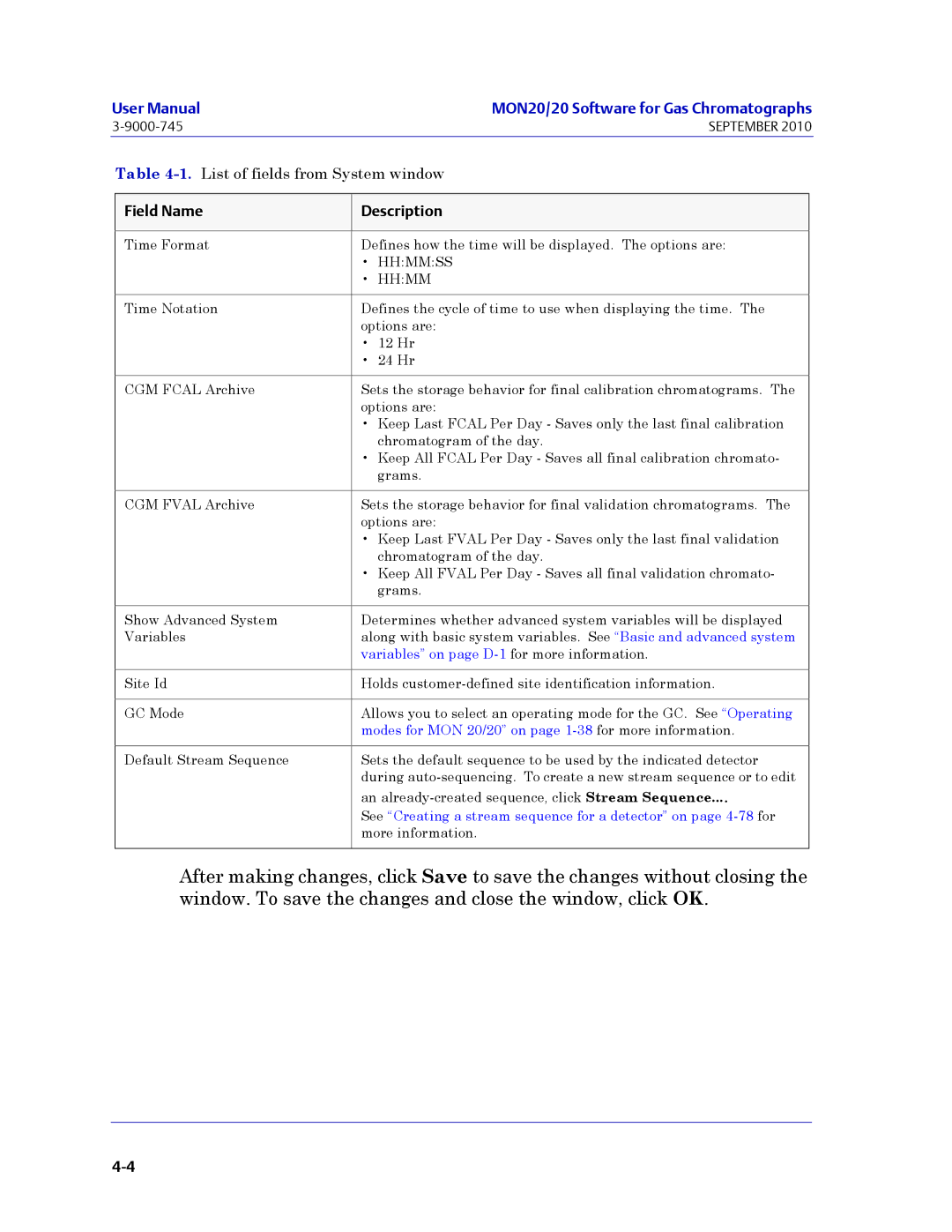 Emerson Process Management 3-9000-745 manual Hhmmss 