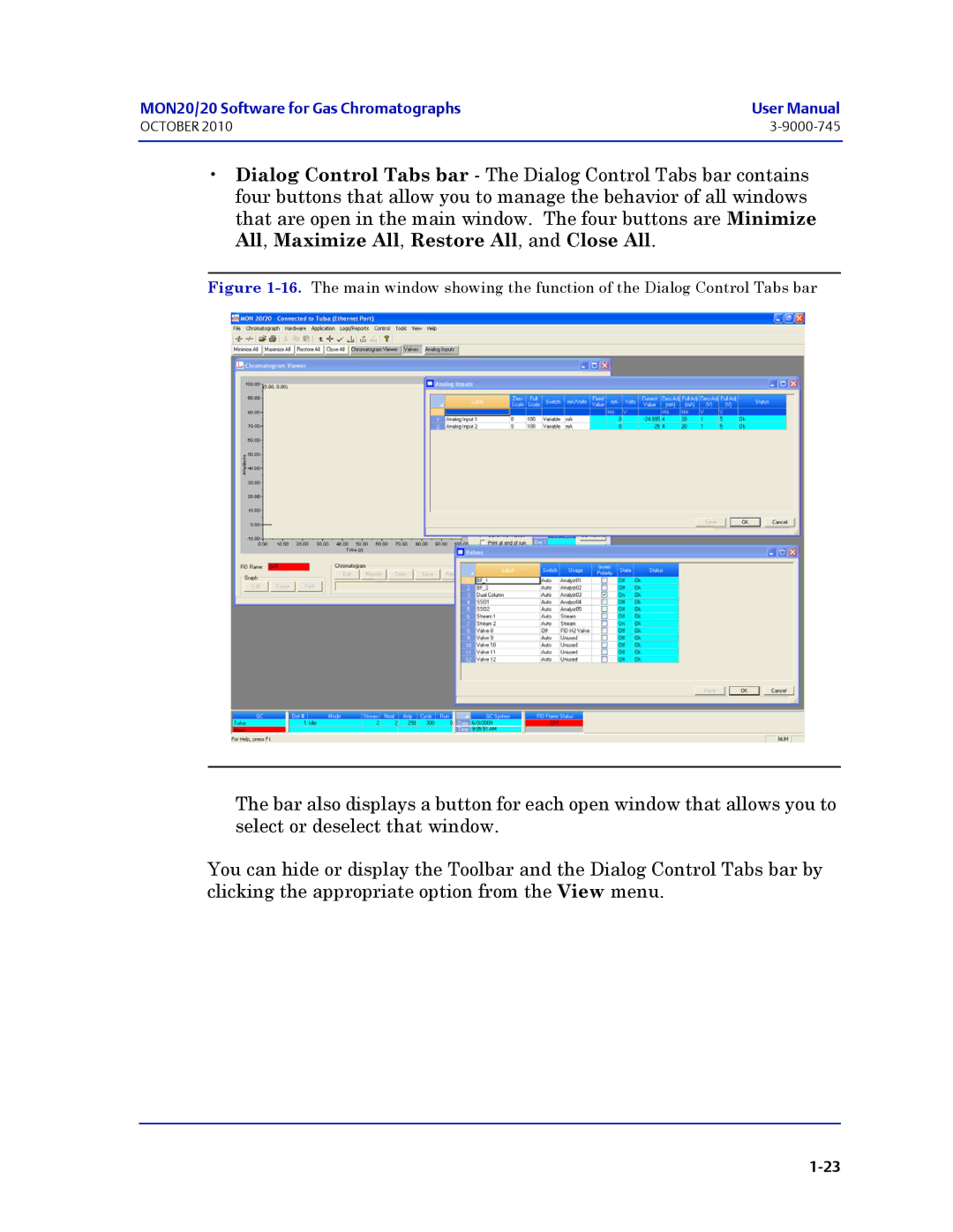 Emerson Process Management 3-9000-745 manual MON20/20 Software for Gas Chromatographs 