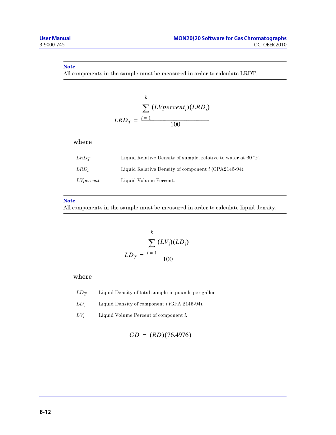 Emerson Process Management 3-9000-745 manual ∑ LVpercentiLRDi 