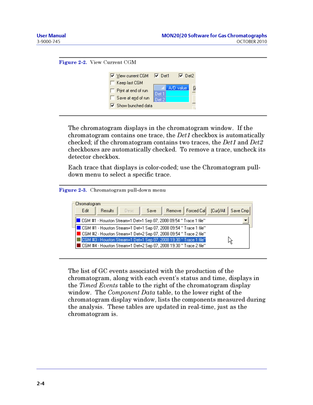 Emerson Process Management 3-9000-745 manual View Current CGM 