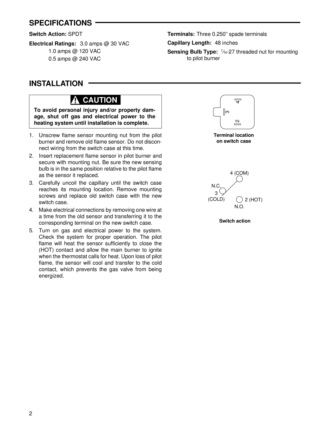 Emerson Process Management 37-5392D installation instructions Specifications, Installation 