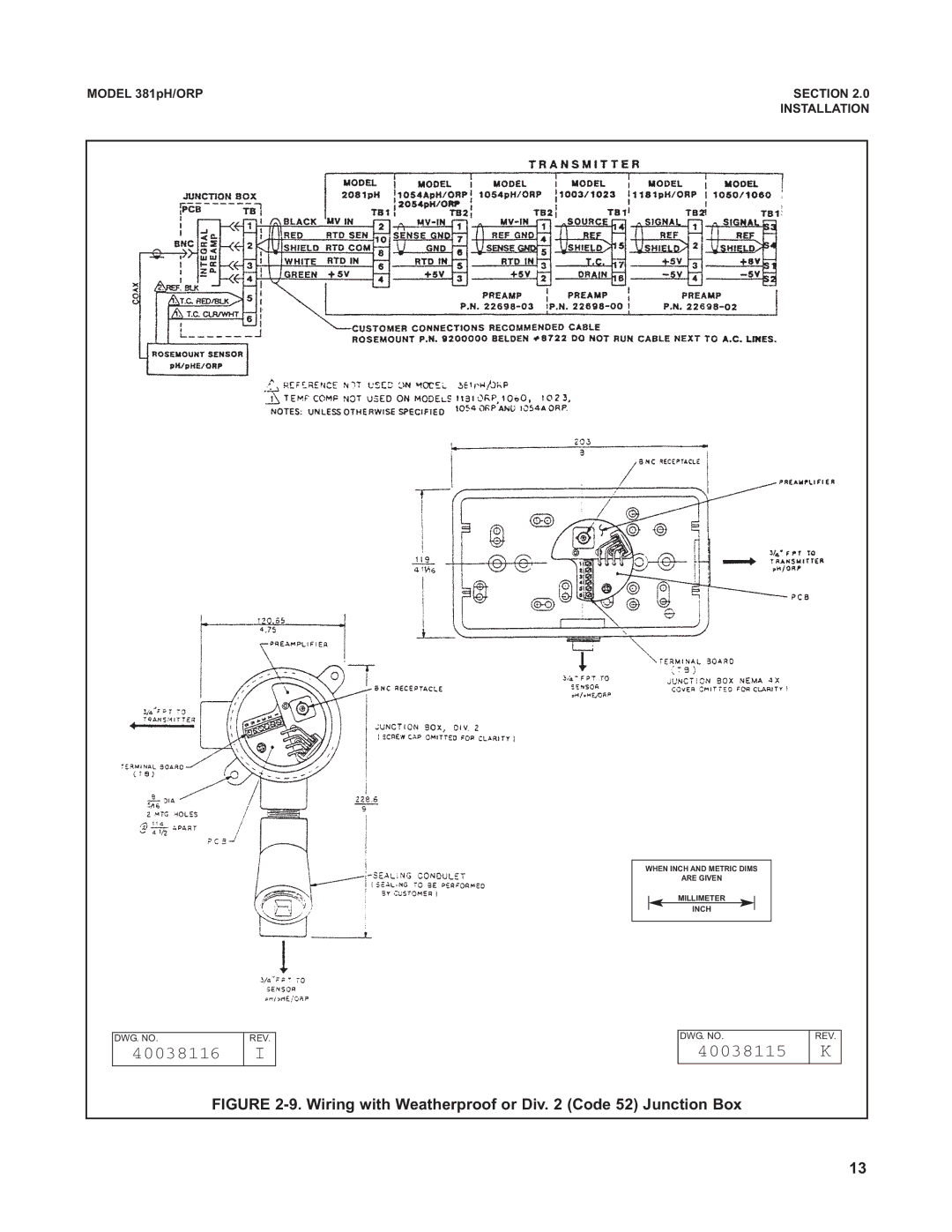 Emerson Process Management instruction manual 40038116 