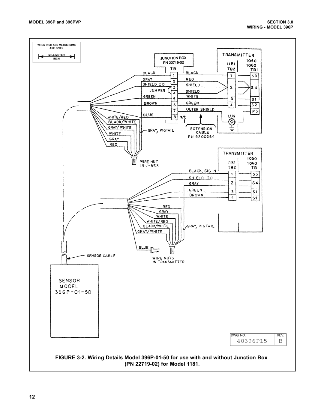 Emerson Process Management 396PVP instruction manual 40396P15 