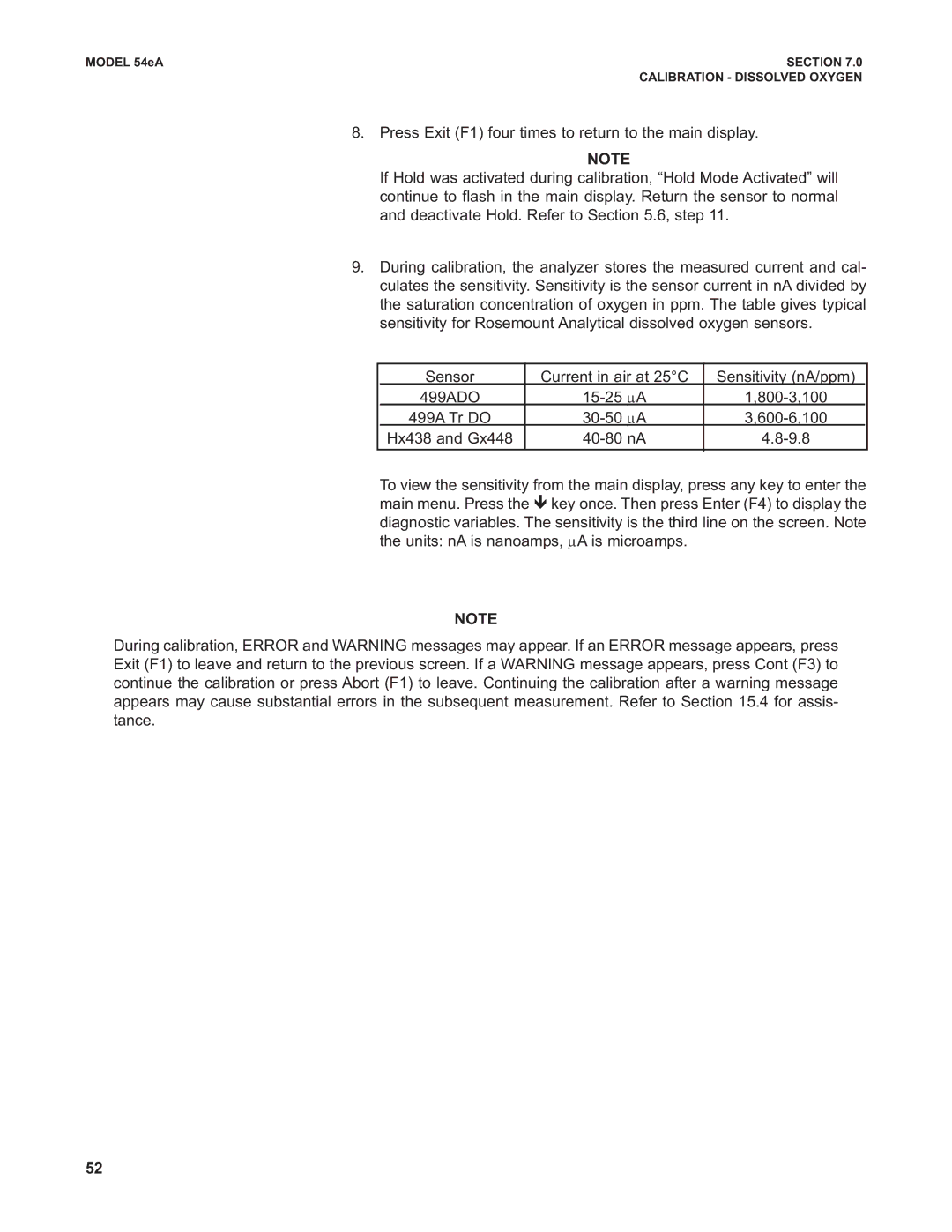 Emerson Process Management 53eA instruction manual Section 