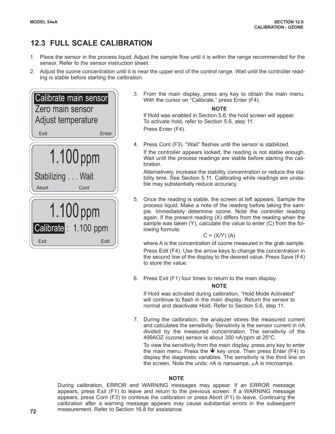 Emerson Process Management 53eA instruction manual 100ppm 