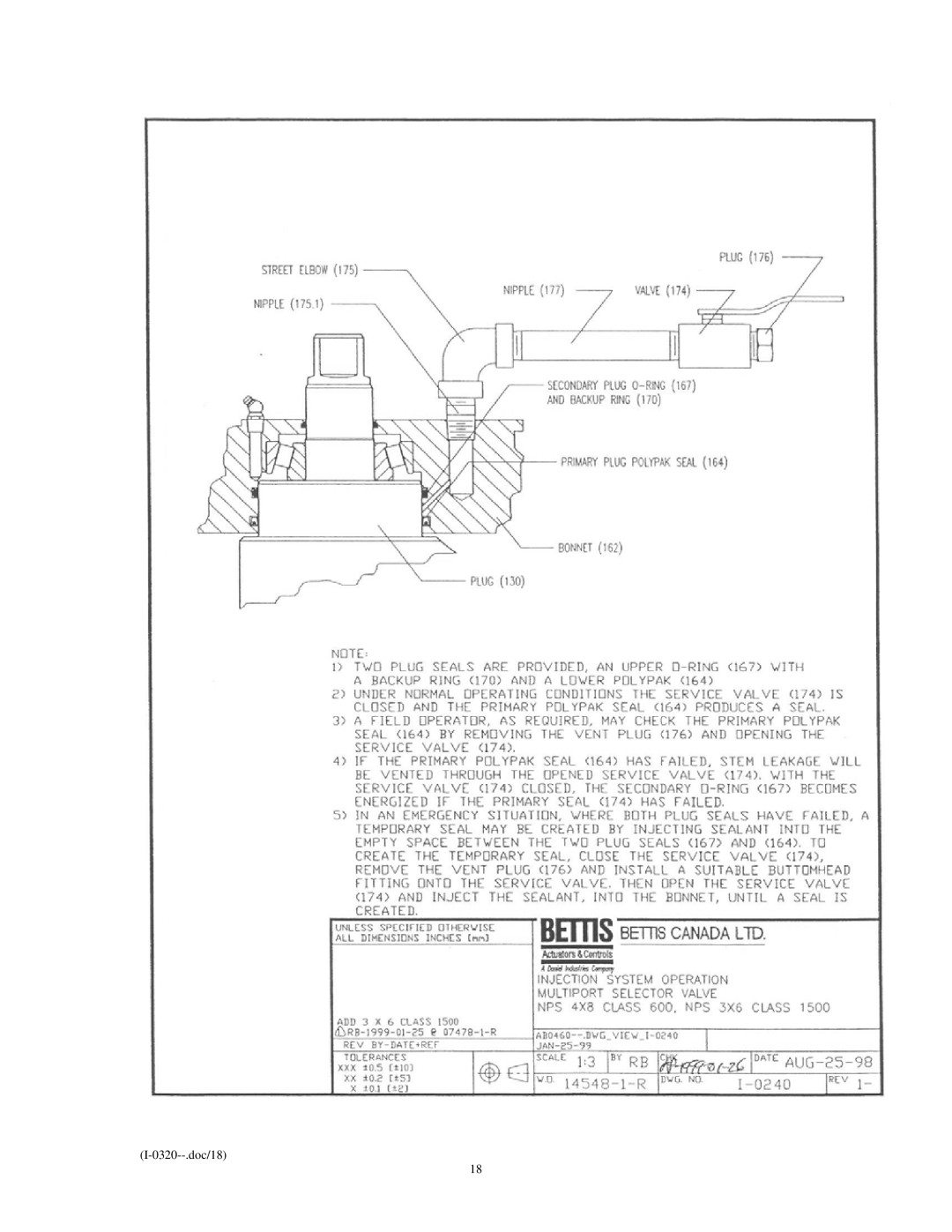 Emerson Process Management I-0320 service manual 0320--.doc/18 