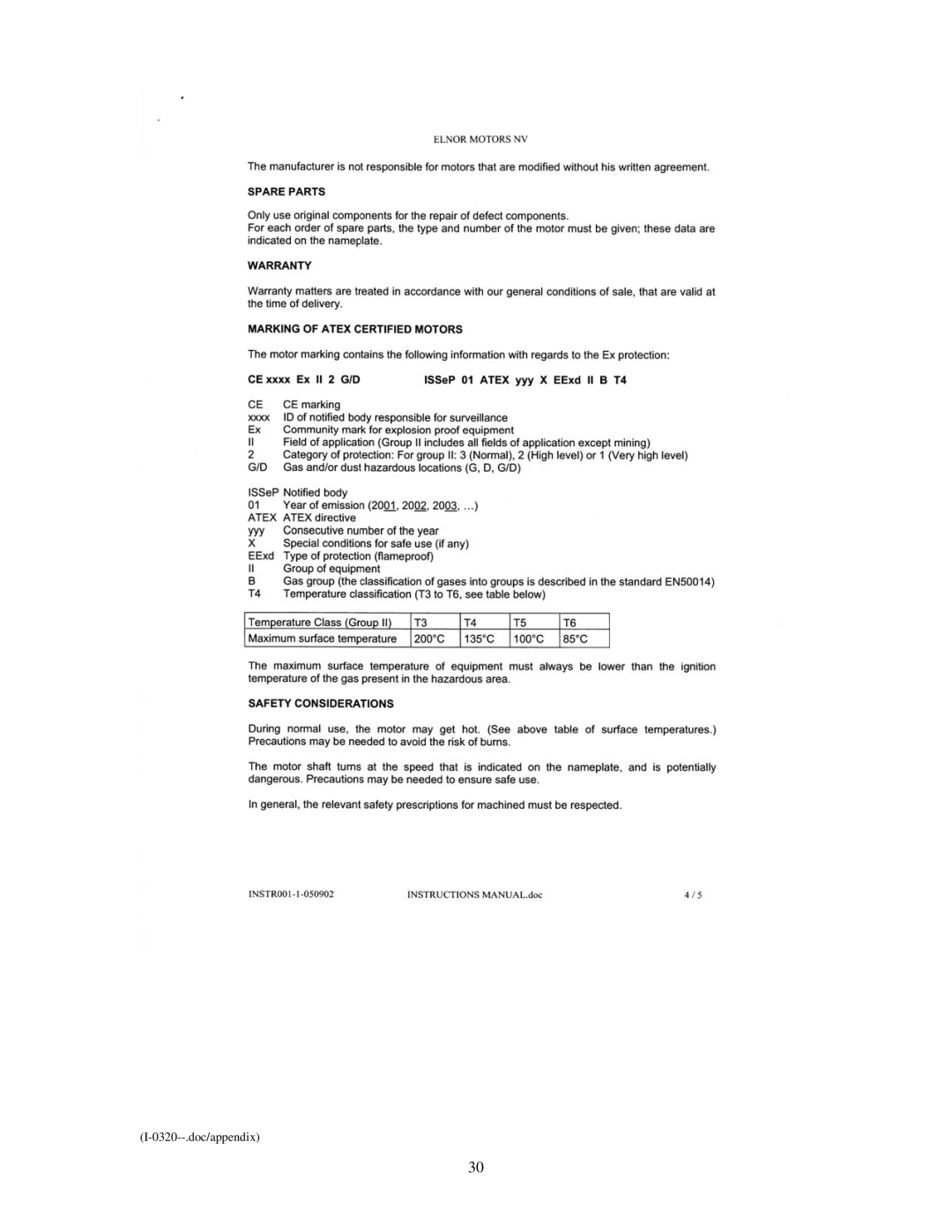 Emerson Process Management I-0320 service manual 0320--.doc/appendix 