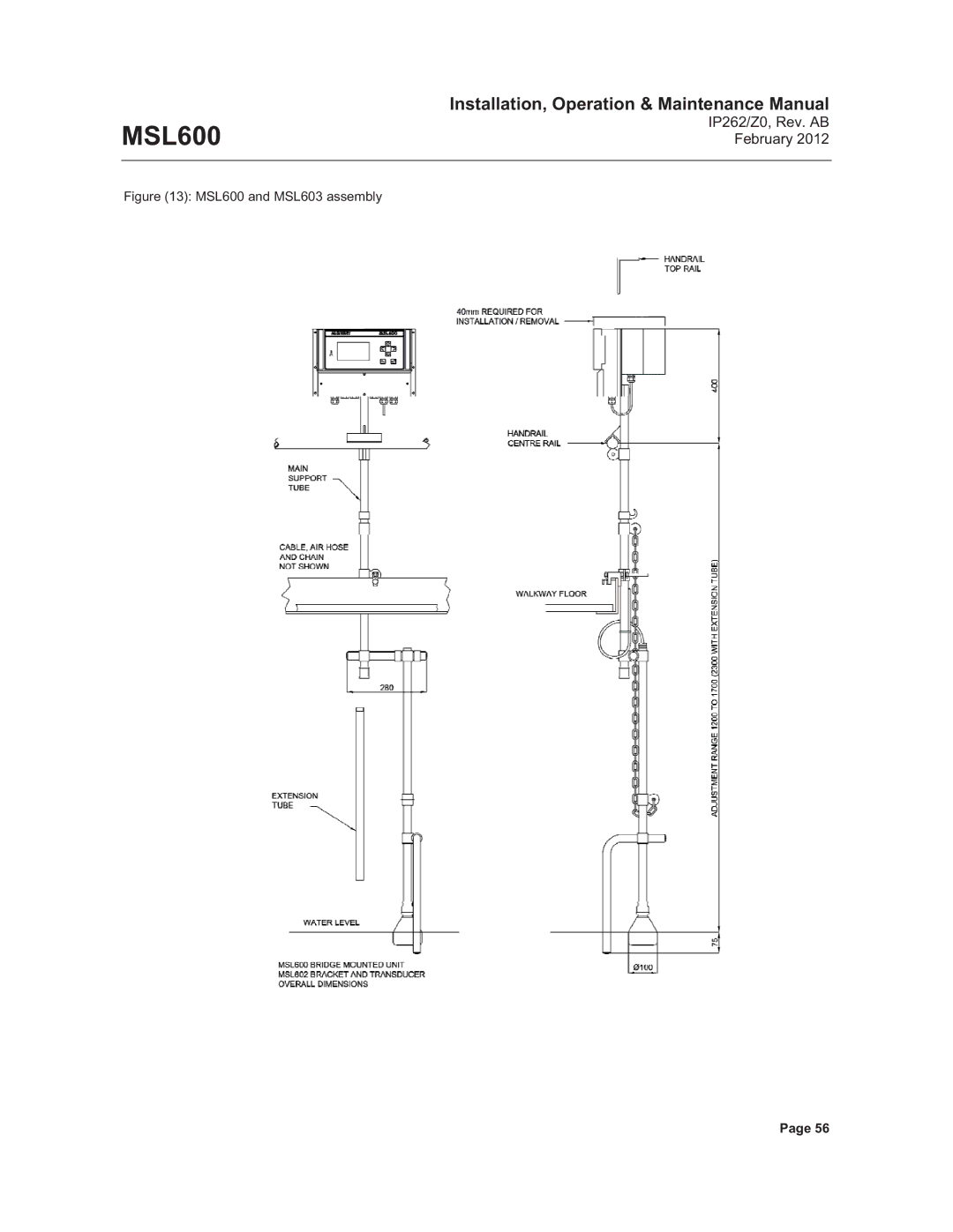 Emerson Process Management manual MSL600 and MSL603 assembly 