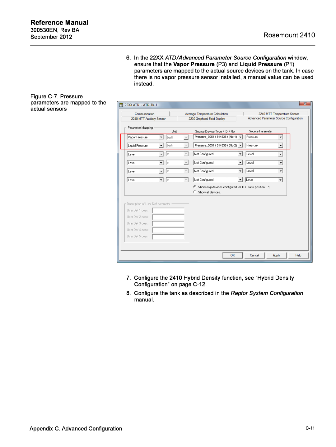 Emerson Process Management Rosemount 2410 manual Reference Manual, C-11 