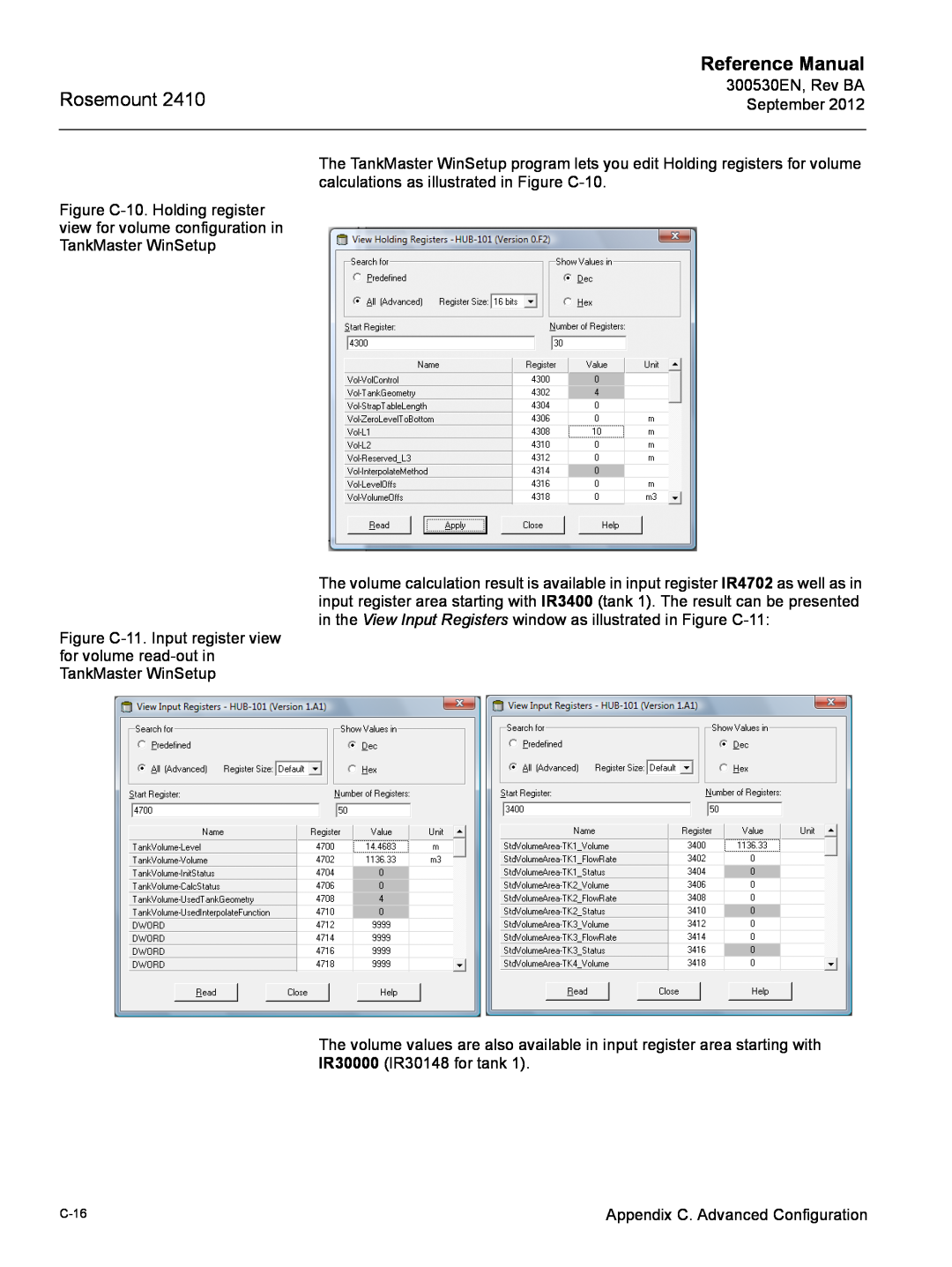 Emerson Process Management Rosemount 2410 manual Reference Manual, C-16 