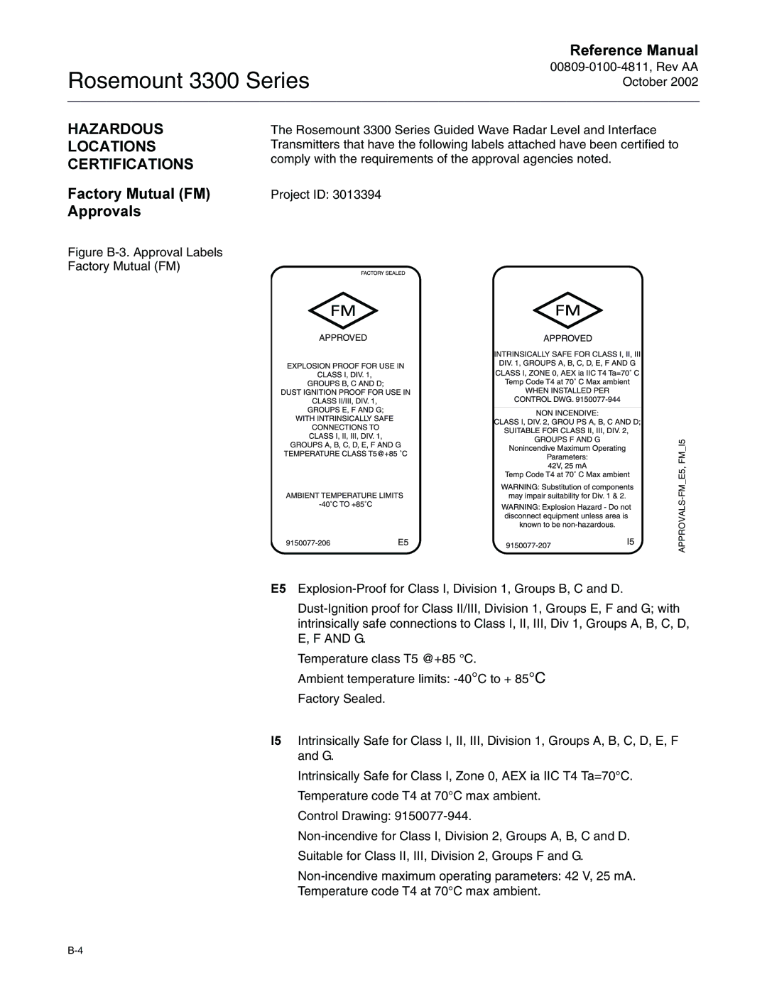 Emerson Process Management rosemount 3300 series manual DFWRU\0XWXDO0, $Ssurydov 