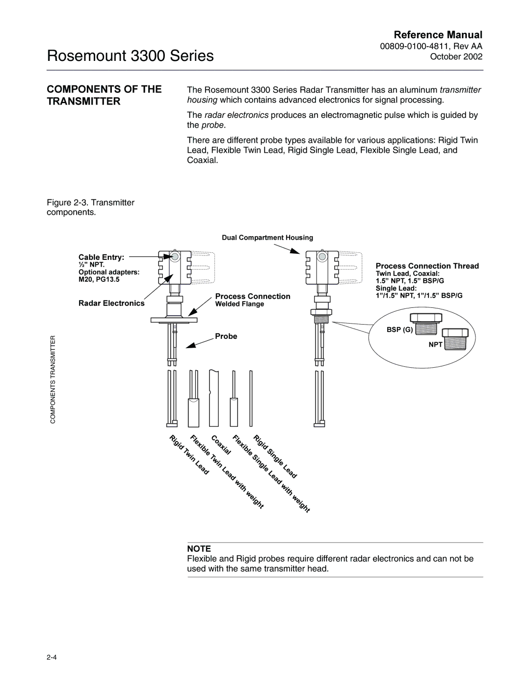 Emerson Process Management rosemount 3300 series manual 2032117627+, 75$160,775 