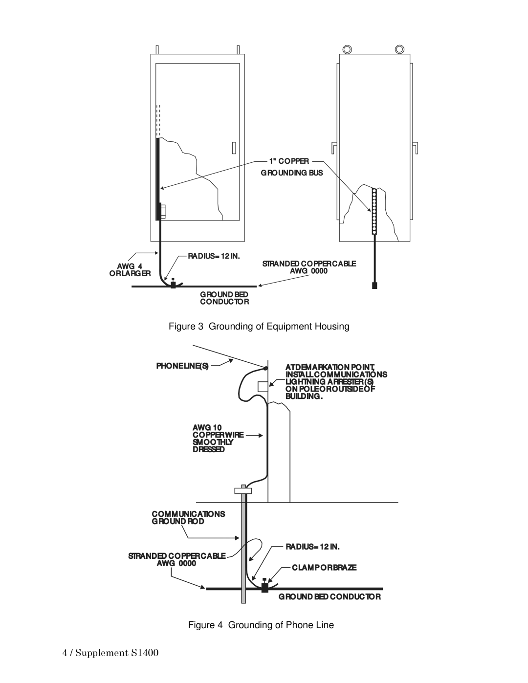 Emerson Process Management 9110-00A, Series 9110, CI-9110 instruction manual Grounding of Equipment Housing 