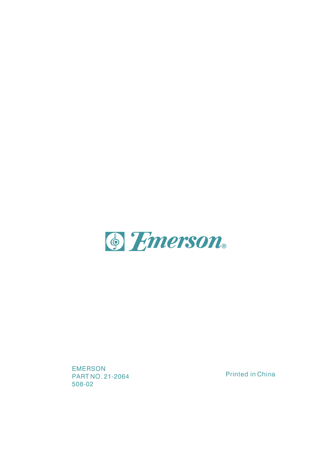 Emerson SB225 owner manual Emerson 