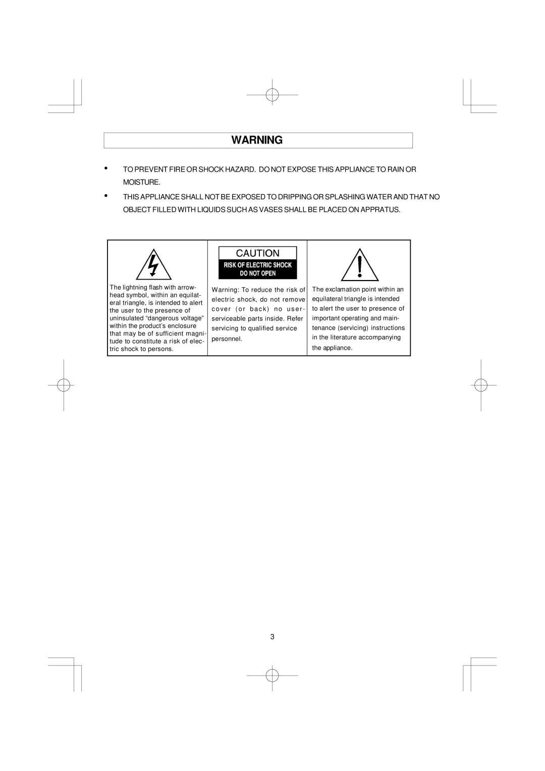 Emerson SB351 owner manual 