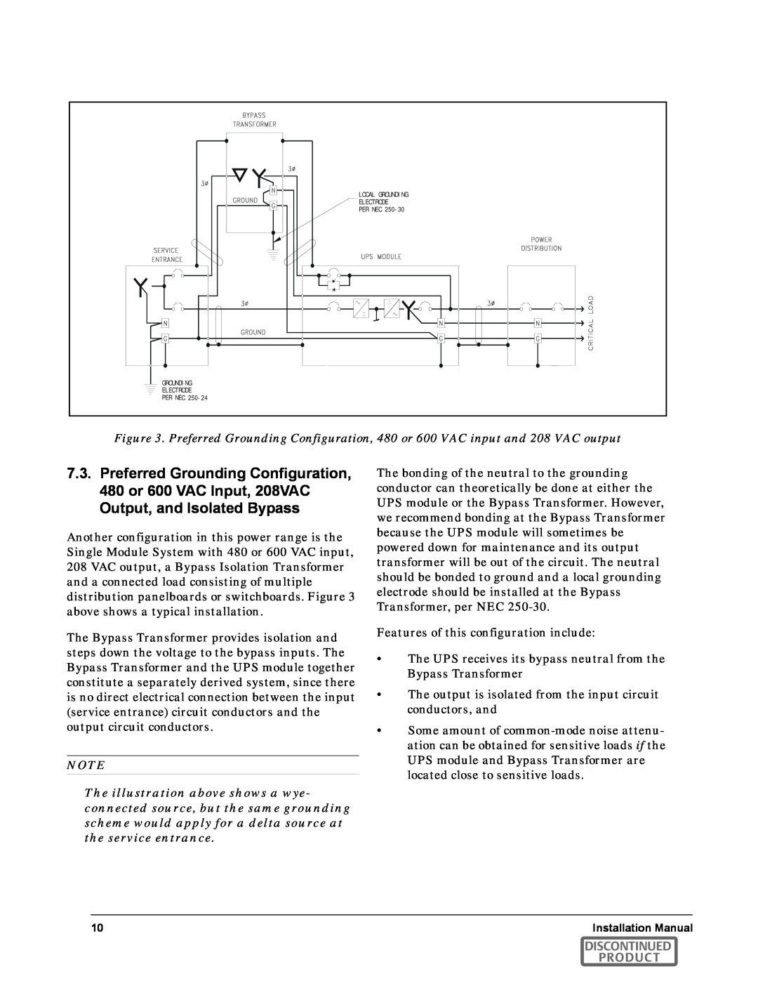 Emerson SERIES 600T manual Features of this configuration include, Discontinued Product 