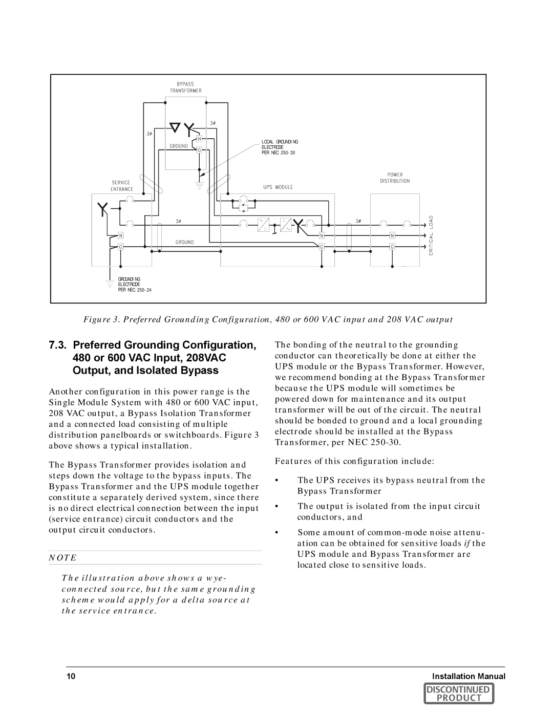 Emerson SERIES 600T manual 10Installation Manual 