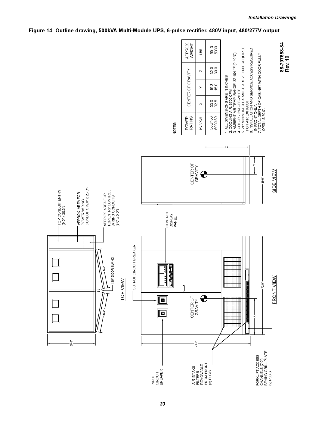 Emerson Series 610 installation manual 88-797658-84 Rev 