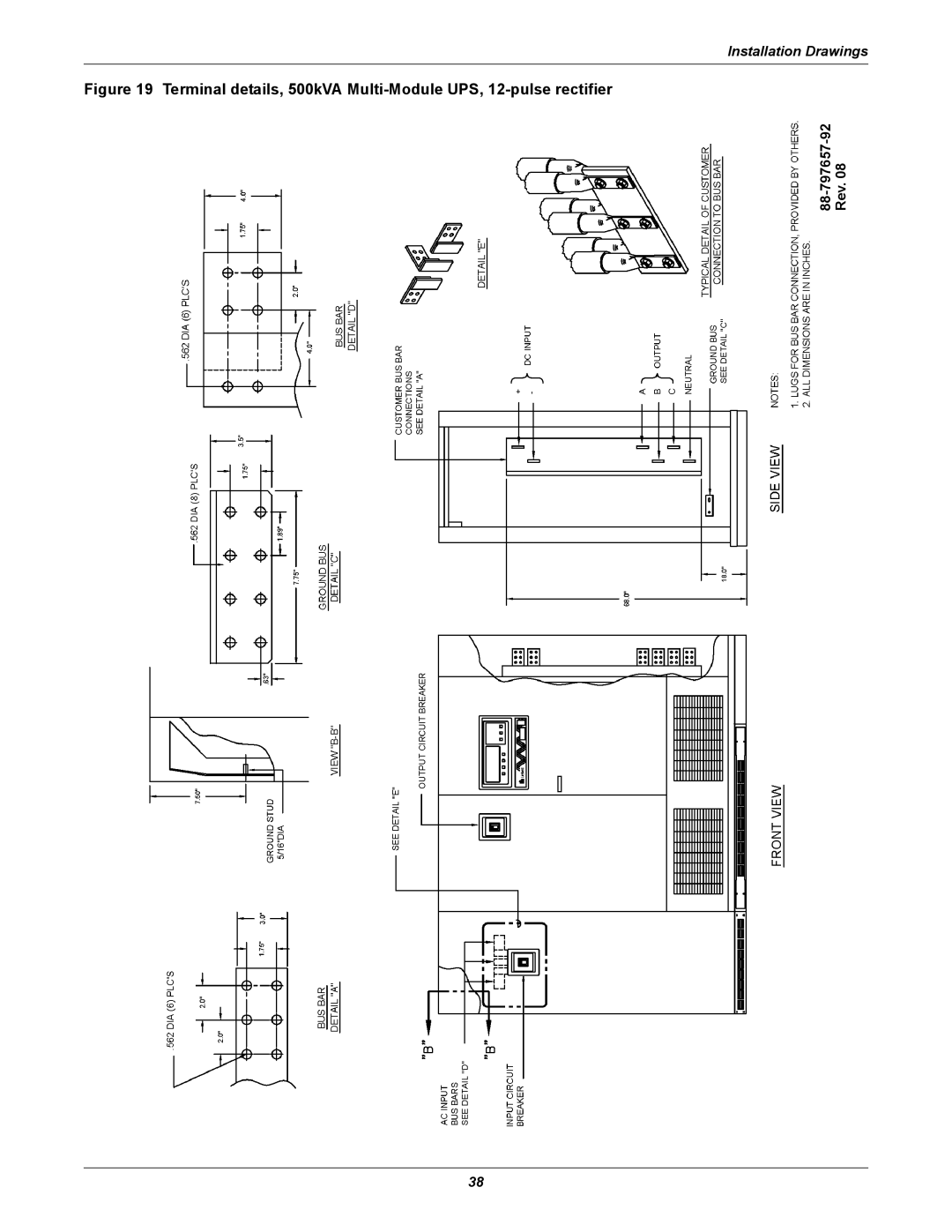 Emerson Series 610 installation manual 88-797657-92 Rev 